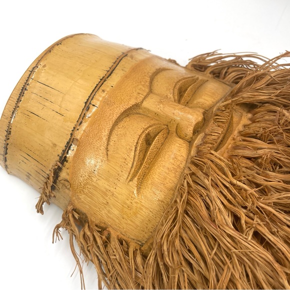 Vintage Chinese Bamboo Wood Carving - Picture 5 of 12